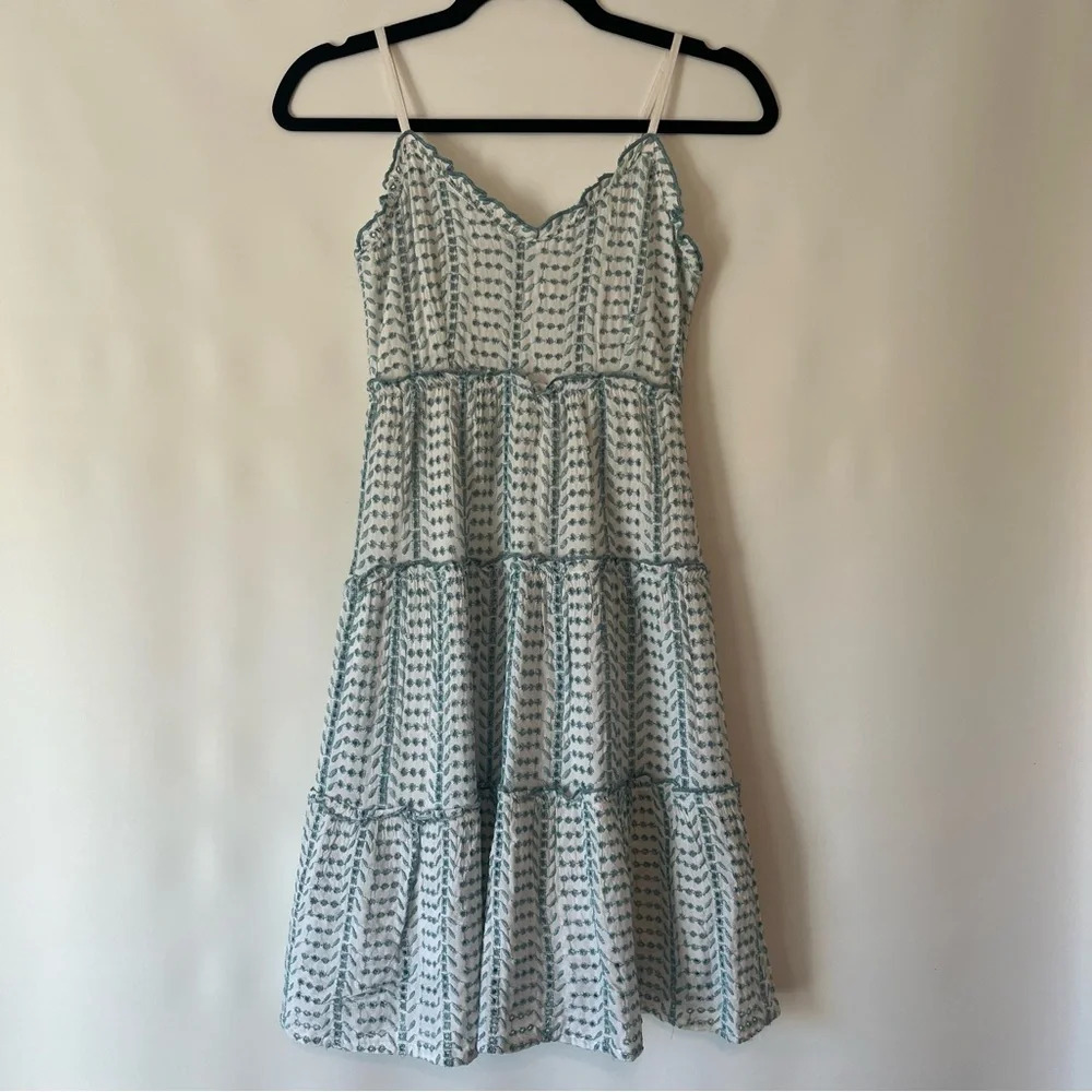 Jessica Simpson Women’s Blue And White Sundress